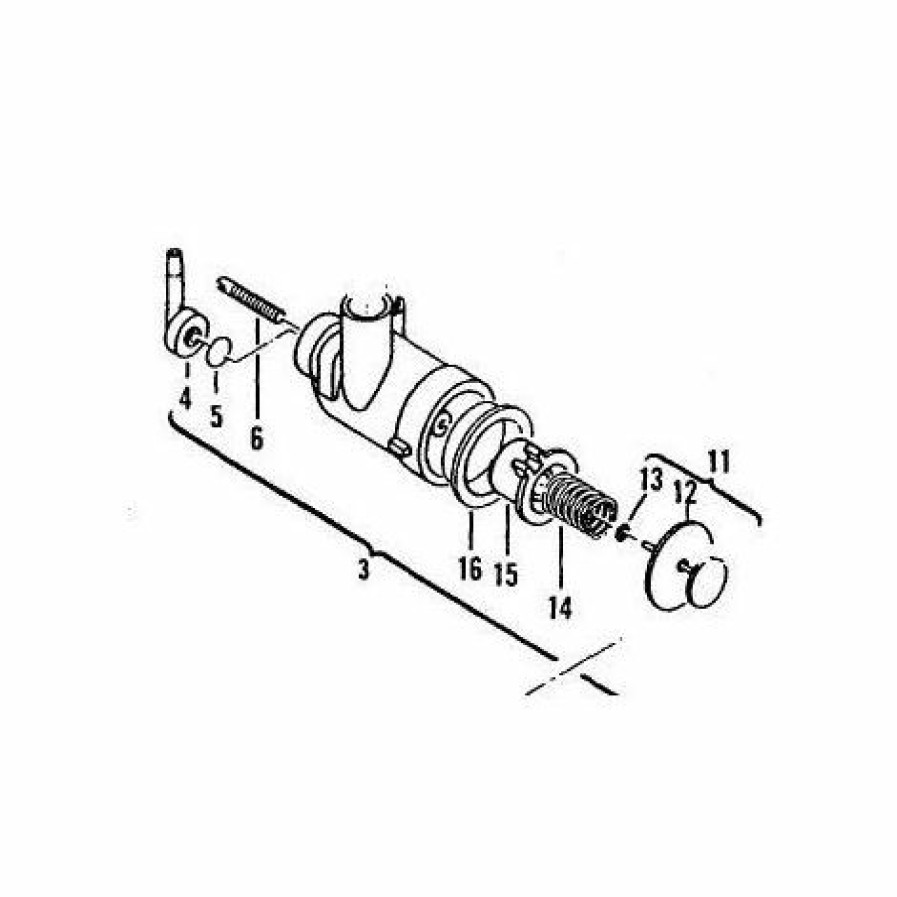 Jardin Piscine * | Nouveau Mcculloch 538999001 Pompe A Huile Pour Tronconneuse Mac Culloch Pm