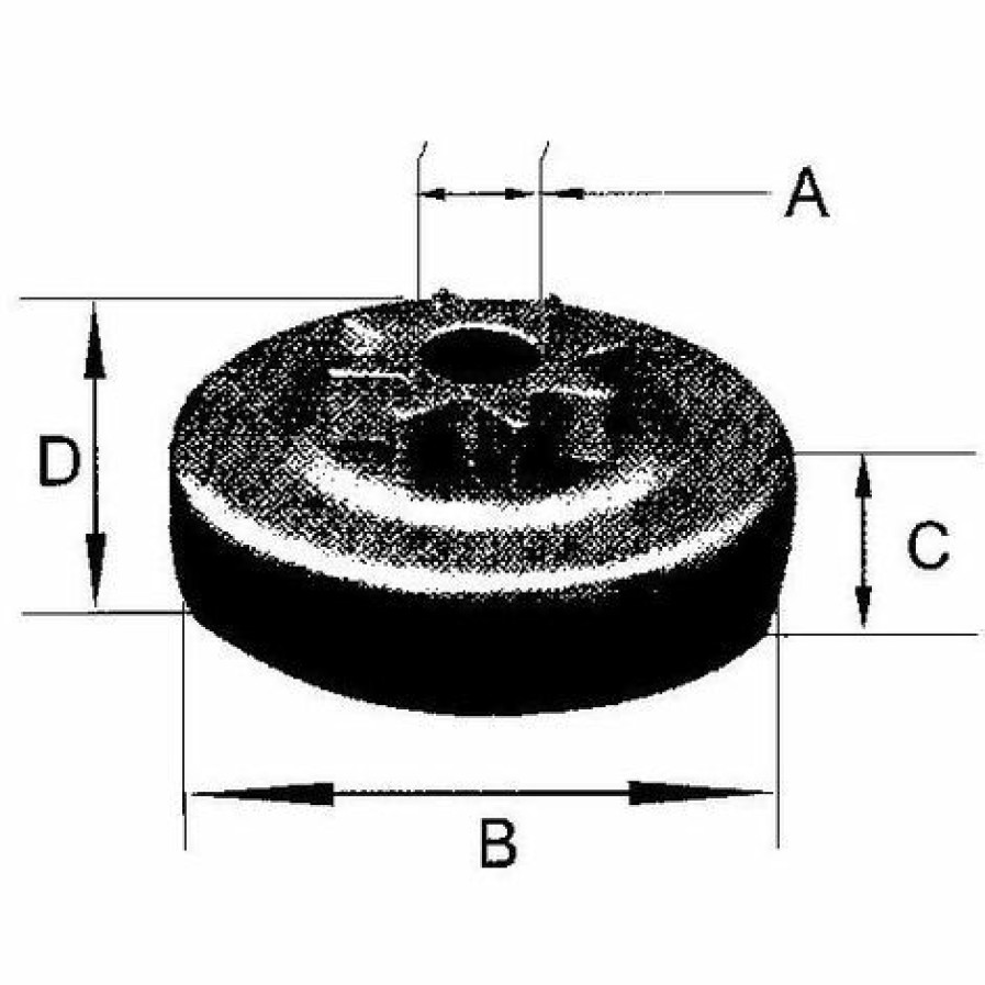 Jardin Piscine * | Offres Mcculloch 503159802 Pignon De Chaine 325 7 Dents Pour Tronconneuse Husqvarna Mac Culloch …