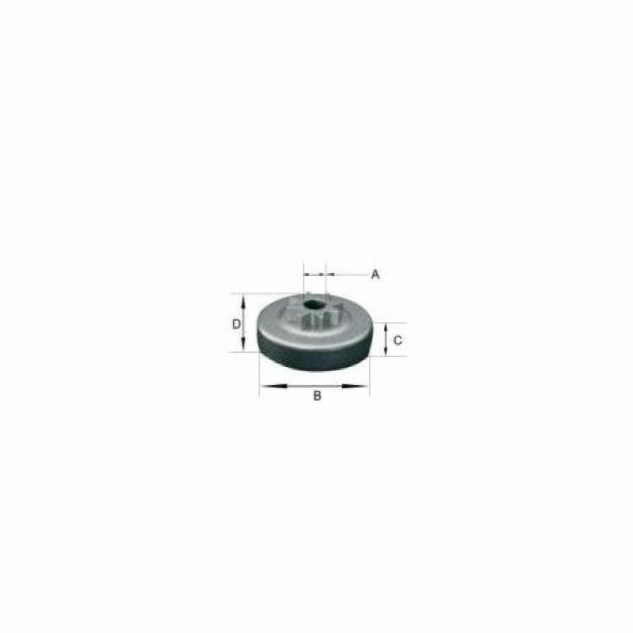 Jardin Piscine * | Meilleure Affaire Mcculloch 501628301 Pignon De Chaine 3/8 6 Dents Pour Tronconneuse Mac Culloch