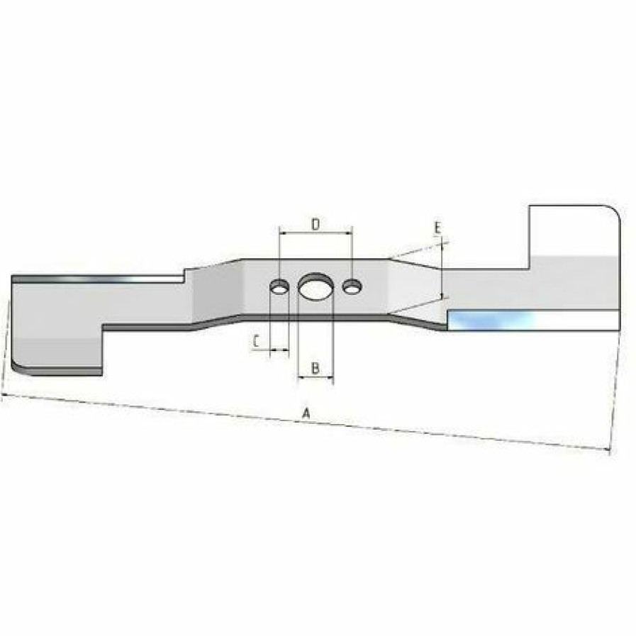 Jardin Piscine * | Remise Mcculloch 531212192 Lame 62Cm Pour Tondeuse Autoportee Mac Culloch Husqvarna …