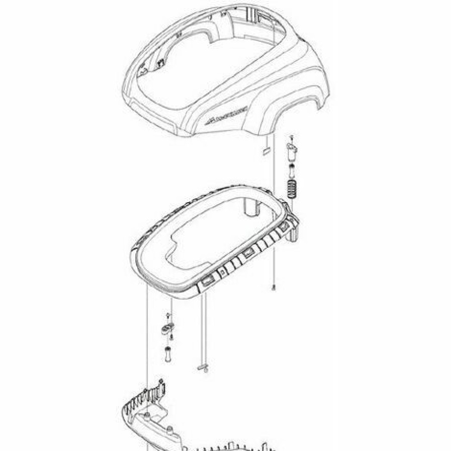 Jardin Piscine * | Grosses Soldes Mcculloch Carter Principal Tondeuse Robot Mc Culloch