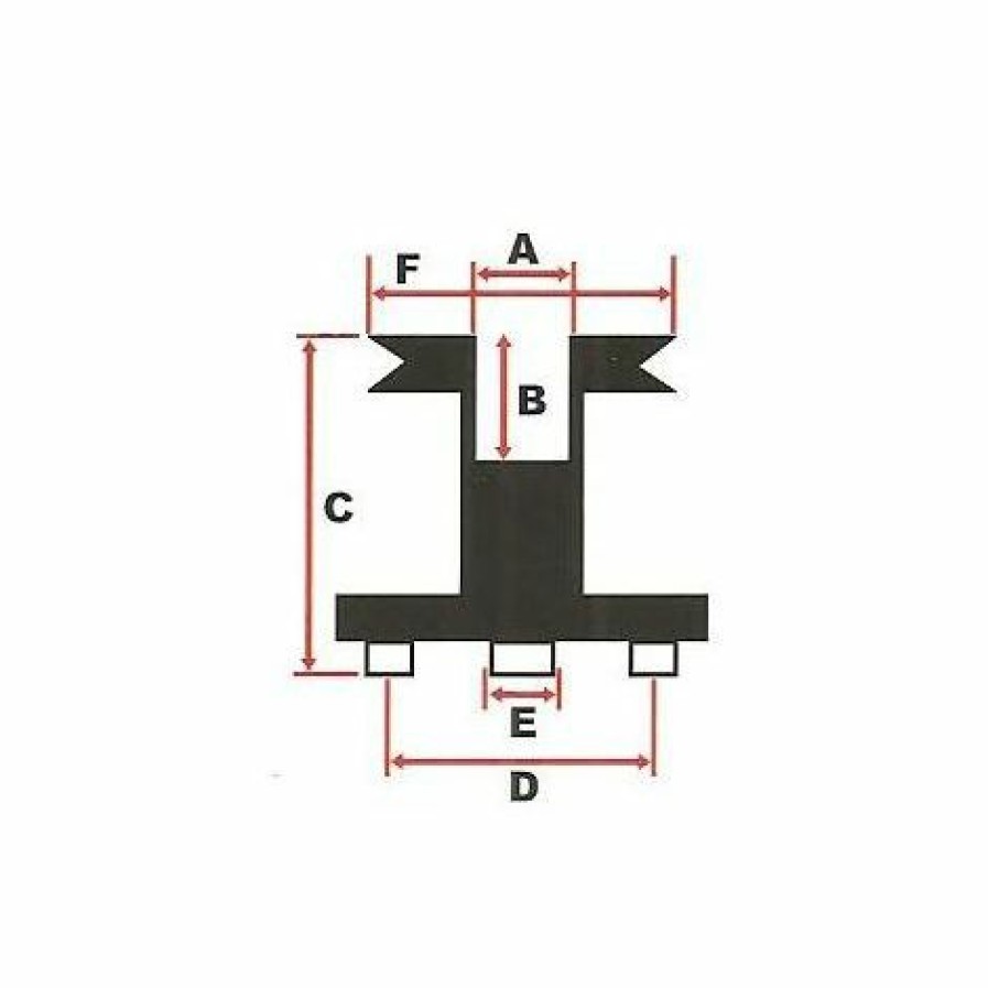 Jardin Piscine * | Meilleure Vente Mcculloch 583478001 Support De Lame D. 25Mm Pour Tondeuse Mac Culloch Partner Bernard Loisirs