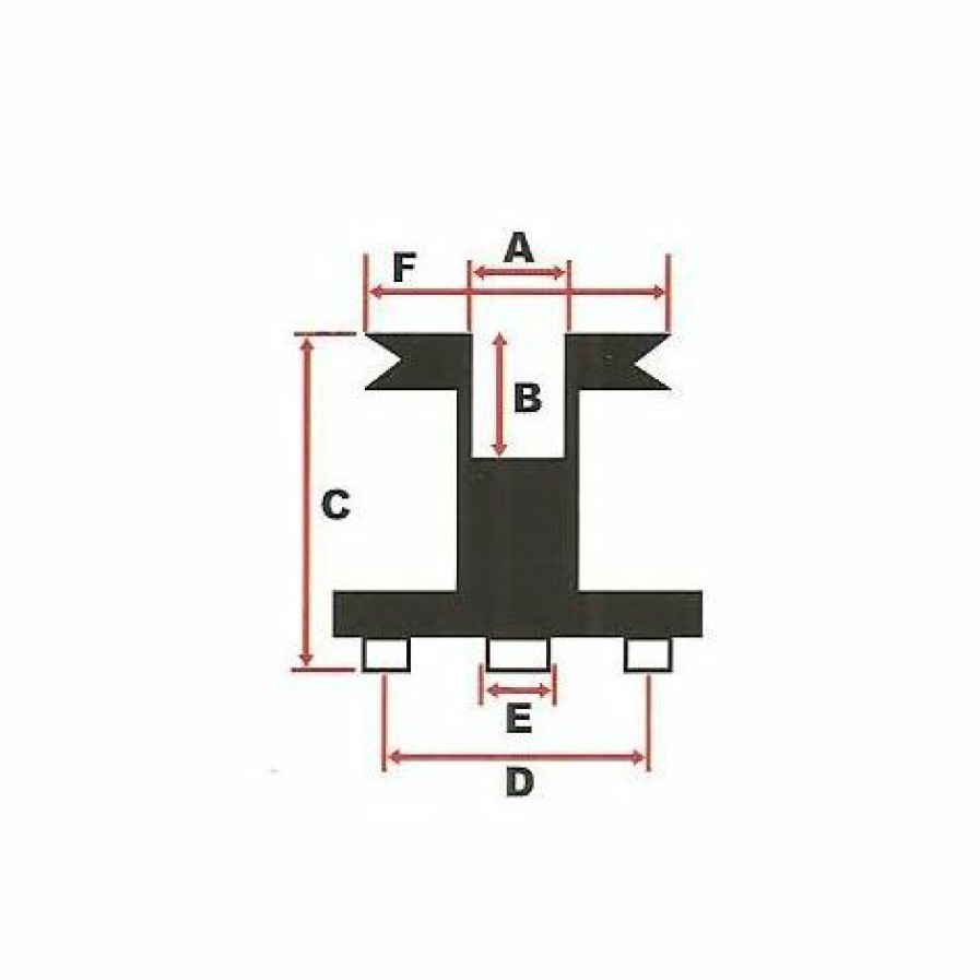 Jardin Piscine * | Promo Mcculloch 504591201 Support De Lame D. 25Mm Pour Tondeuse Mac Culloch